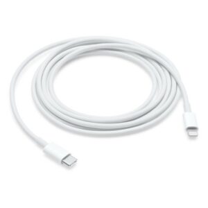 Cable usb tipo c a lightning approx 1m - macho - macho - blanco