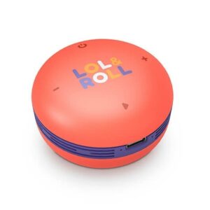 Altavoz energy sistem lol&roll pop kids naranja 5w - tws - bluetooth 5.0 - u sb - c
