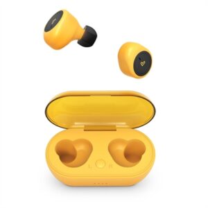 Auriculares micro energy sistem urban 1 amarillo - bluetooth - wireless estereo - estuche de carga