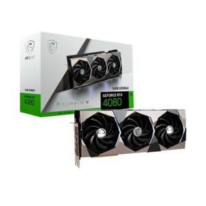 Tarjeta grafica msi rtx 4080 suprim x 16gb gddr6x 3xdp 1xhdmi 1x16p