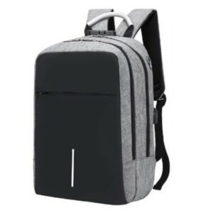 Mochila maillon backpack ginebra usb 16pulgadas gris
