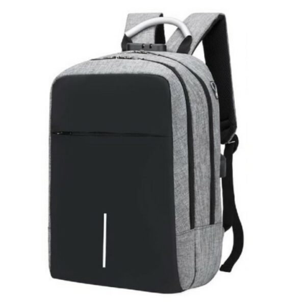 Mochila maillon backpack ginebra usb 16pulgadas gris