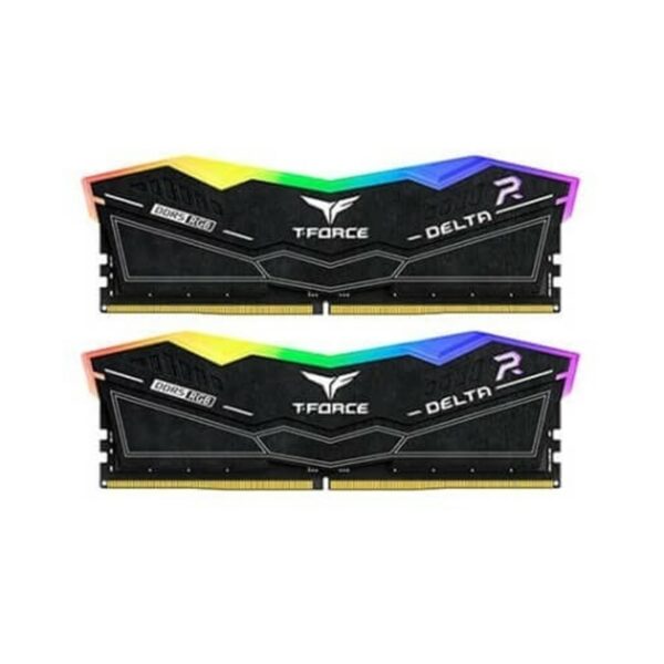 Memoria ddr5 32gb 2 x 16gb teamgroup delta - 6000mhz - pc5 48000 - black rgb - cl38 - 1.25v