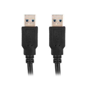 Cable usb 3.0 lanberg 1m - macho - macho - negro