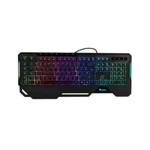 Teclado gaming ngs gkx - 450 rgb negro usb - retroiluminado - teclas antighosting - 1.8m