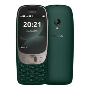 Telefono movil nokia 6310 verde 2.8pulgadas - 16mb - 0.3mpx