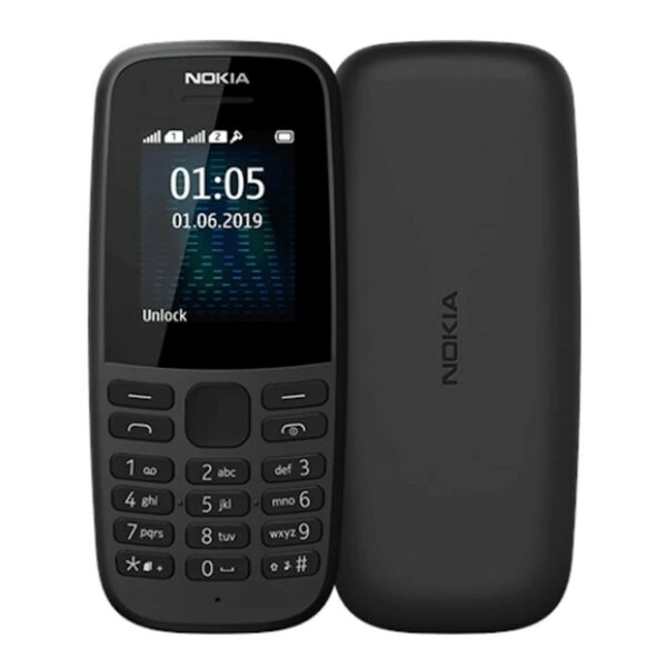 Telefono movil nokia 105 negro 1.8pulgadas - 4mb