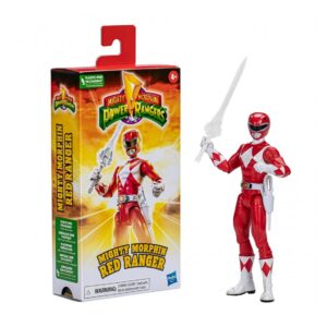 Figura hasbro power rangers migthy morphin - red ranger