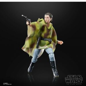 Figura hasbro the black series 40th aniversario star wars : return of the jedi - princesa leia (endor)