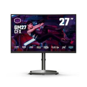 Monitor led gaming 27pulgadas coolermaster gm27 - cfx curvo - va - fhd - hdmi - dp - 240hz - 0.5ms - vesa 100 x 100