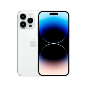 Telefono movil smartphone iphone 14 pro 128gb silver sin cargador - sin auriculares - a16 bionic - 12mpx - 6.1pulgadas xdr - 5g - dinamo