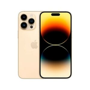 Telefono movil smartphone iphone 14 pro 256gb gold sin cargador - sin auriculares - a16 bionic - 12mpx - 6.1pulgadas xdr - 5g - dinamo