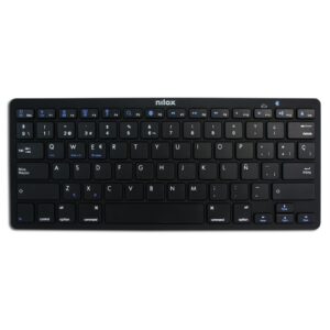 Teclado nilox nxkb01b bluetooh negro