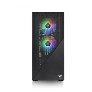 Caja ordenador gaming thermaltake divider 370 tg negro 2 x usb 3.2 3 x 120mm argb
