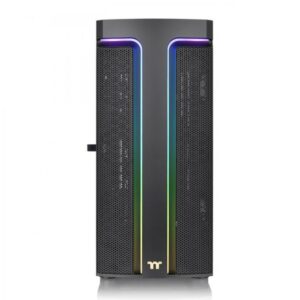 Caja ordenador gaming thermaltake h590 tg negro atx 2 x usb 3.0 2 x 120mm argb