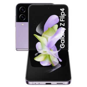 Telefono movil smartphone samsung galaxy z flip 4 5g lila 6.7pulgadas - 256gb rom - 8gb ram - concha