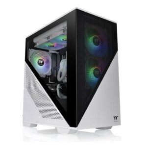 Caja ordenador gaming thermaltake divider 170 tg blanco micro atx 2 x usb 3.2 1 x usb 2.0 2 x 120mm argb