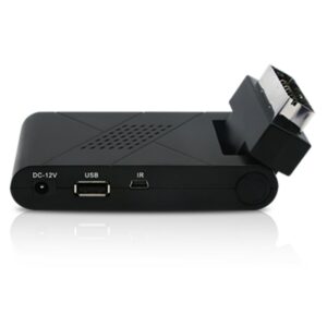 Receptor tdt denver dtb - 143 - hd - usb - conector scart dvb - t2 - hdmi - fta