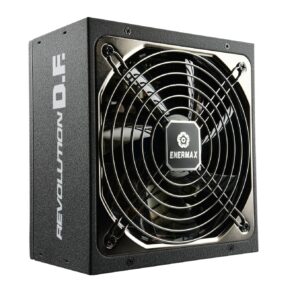 Fuente de alimentacion gaming enermax revolution df 650w ventilador 13.9cm 80+ gold