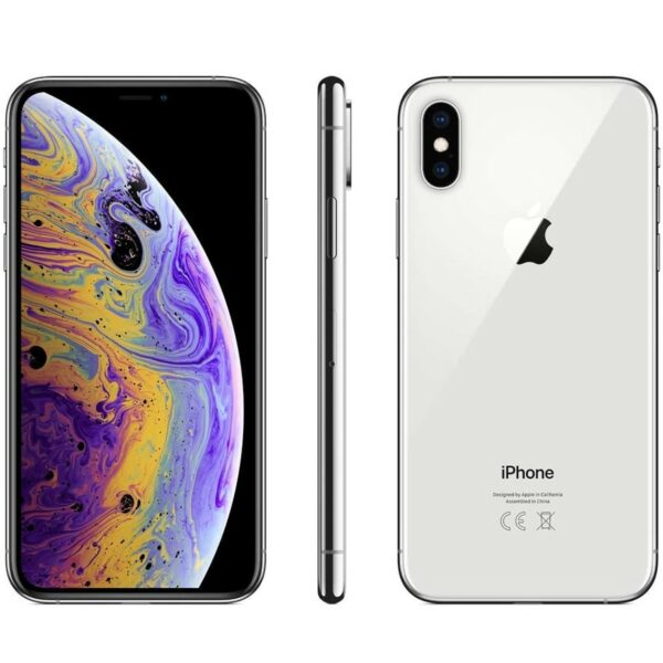Telefono movil smartphone reware apple iphone xs 256gb silver 5.8pulgadas - reacondicionado - refurbish - grado a+