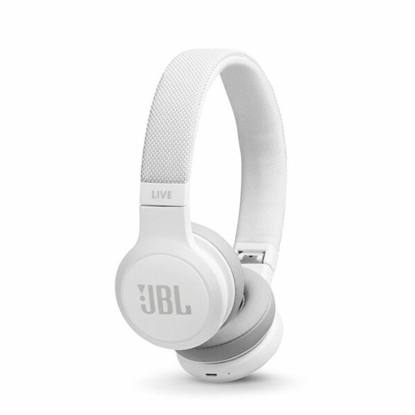 Auriculares bluetooth jbl live 400bt white - 32 ohm - tecnologia talkthru - compatible google - amazon alexa - bateria recargable - funcion manos libres