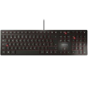 Teclado cherry kc 6000 slim ultraplano negro