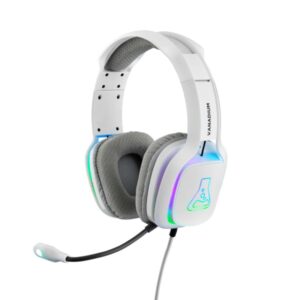 Auriculares the g - lab gl - korp vanadium microfono gaming blanco jack