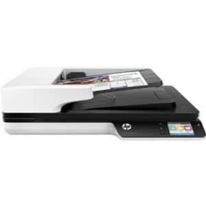 Escaner plano hp scanjet pro 4500 fn1 30ppm - 1200ppp - red - wifi - usb - duplex - adf 50hojas