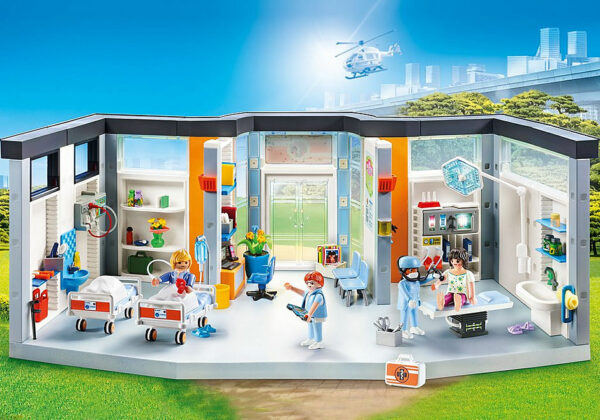Playmobil ciudad hospital - planta de hospital