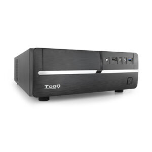 Caja ordenador sobremesa tooq microatx slim fuente sfx incluida