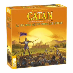 Juego de mesa devir catan la leyenda de los conquistadores 4 jugadores