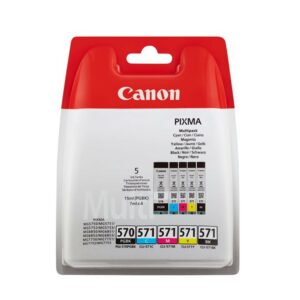 Multipack canon pgi - 570 + cli - 571 pgbk - bk - c - m - y