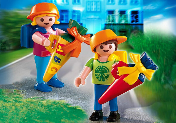 Playmobil ciudad colegio - mi primer dia de cole