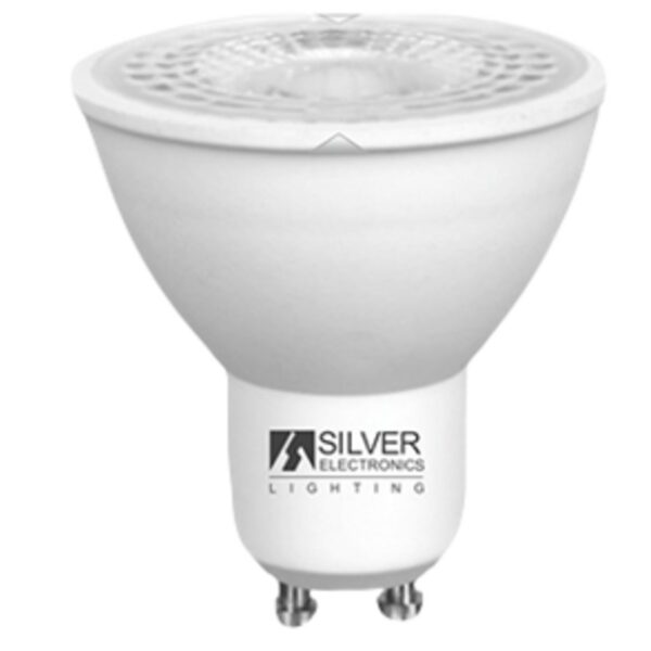Bombilla led silver electronic eco dicroica 5w=35w - gu10 - 6000k - 38º - 381 lm - luz fria - a+
