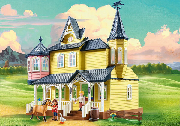 Playmobil dreamworks spirit casa de fortu