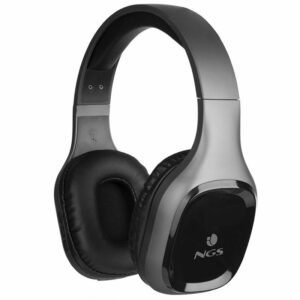 Auriculares bluetooth ngs articaslothgray - alcance 10 m - manos libres - bt 5.0 - diadema ajustable - gris