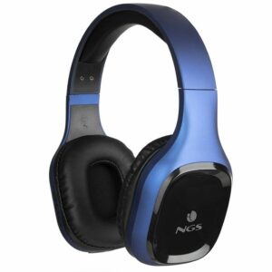 Auriculares bluetooth ngs articaslothblue - alcance 10 m - manos libres - bt 5.0 - diadema ajustable - gris