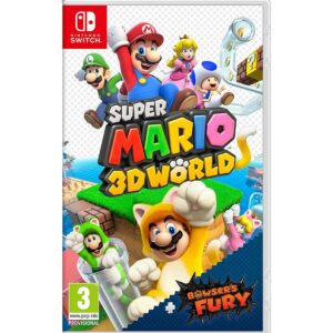 Juego nintendo switch - super mario 3d world + bowsers fury