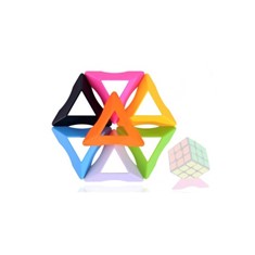 Soporte triangular cubo de rubik moyu