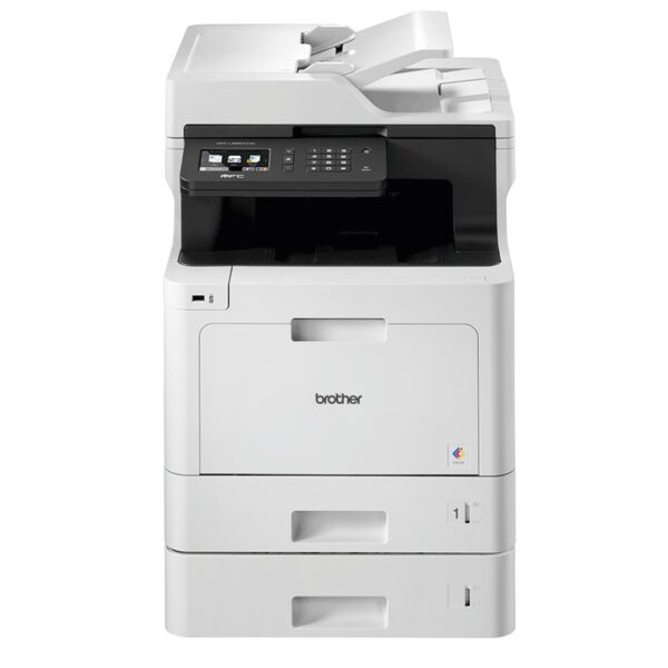 Multifuncion brother laser color mfc - l8690cdw fax - a4 - 31ppm - 512mb - usb - red - wifi - wifi direct - duplex todas las funciones - conectividad movil - adf 50hojas - 2 bandejas 250 hojas + multipropósito 50 p