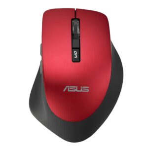Mouse raton inalambrico asus wt425 1600dpi 5 botones rojo