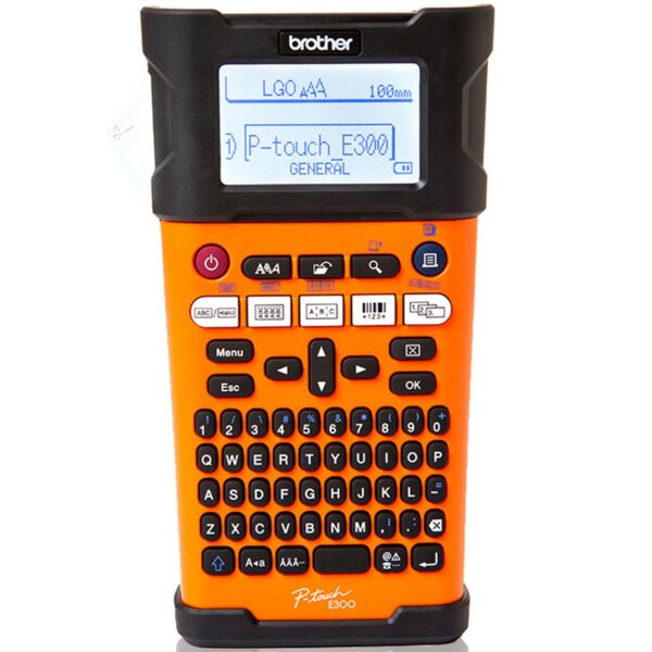 Rotuladora brother pte300vp lcd - 5 lineas - teclado qwerty