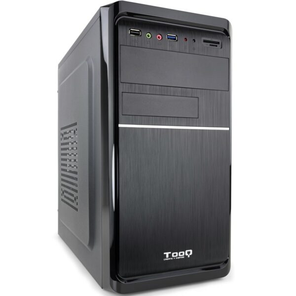 Caja minitorre tooq tqc - 4735u3c - b micro atx mini itx fuente atx 500w incluida