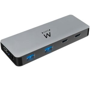 Hub usb ewent 4 puertos - usb tipo c x2 - usb - a x2
