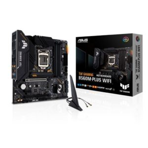 Placa base asus intel tuf gaming b560m - plus wifi socket 1200 ddr4 x4 max 128gb 3200mhz display port hdmi matx