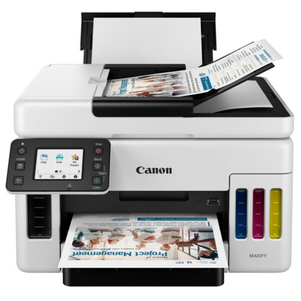 Multifuncion canon maxify gx6050 inyeccion color a4 - 24ipm - usb - red - wifi - duplex impresion - adf 50 hojas