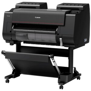 Plotter canon pro - 2100 imageprograf a1 24pulgadas - 2400ppp - usb - red - wifi - diseño cad - tinta 12 colores - pedestal