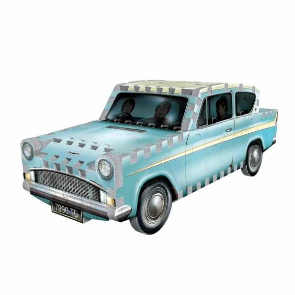 Puzzle 3d wrebbit harry potter ford anglia volador 130 piezas