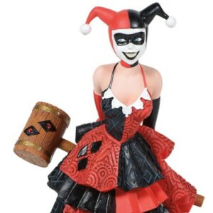 Figura enesco dc comics harley quinn