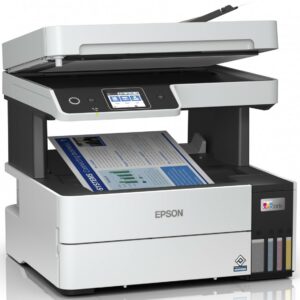 Multifuncion epson inyeccion color ecotank et - 5170 fax - a4 - 17ppm - usb - red - wifi - wifi direct - duplex impresion - bandeja 250 hojas - adf 35 hojas